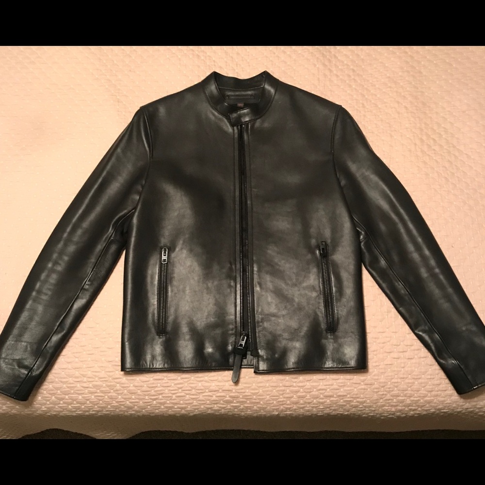 Coach Leather Racer Jacket